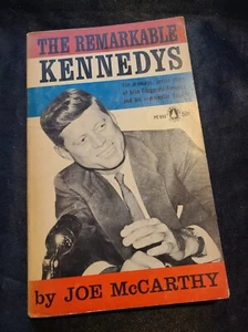Remarkable Kennedys Joe McCarthy 1960 Paperback - Imagen 1 de 4