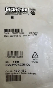 1PCS NEW CUC-PPC-C2ZNI-DC 1001432  In Stock && - Afbeelding 1 van 2