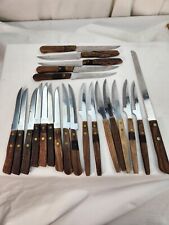 Damaged Lot Japanese Kitchen Knives Marked Japan 22 Pcs Junk Drawer Knife Mixed