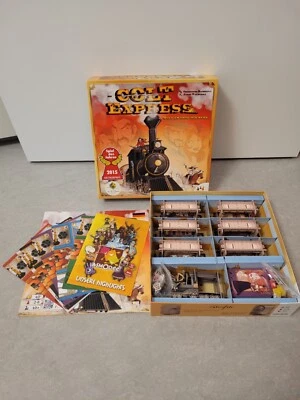 Ludonaute/asmodee: COLT EXPRESS Gold am Ende der Bahn komplett + Anleitung - Bild 1 von 4