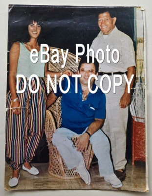 Foto grande de la prisión de Sonny Franzese y su hija Gia - Inscrita en Sonny - Mafia Foto 1 de 4