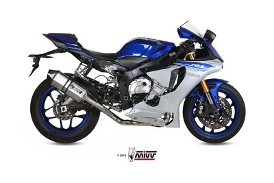 SCARICO COMPLETO MIVV COMPATIBILE PER YAMAHA YZF 1000 R1 2015 > TITANIO EVO - Immagine 1 di 3