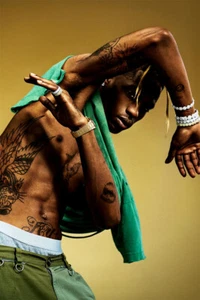 Travis Scott American Hip Hop Rap Music Singer Wall Art Home - POSTER 20x30 - Picture 1 of 3