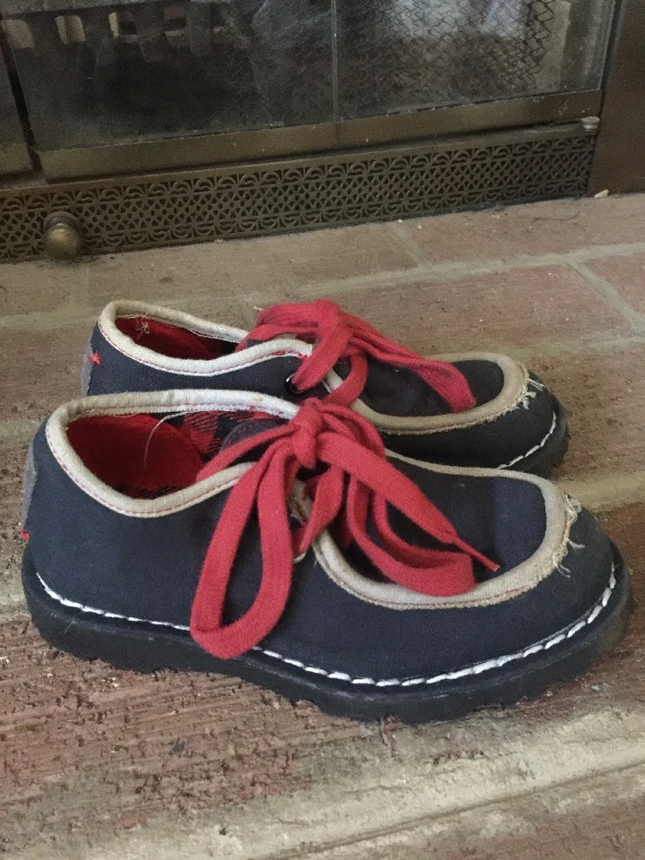 NAART JIE Naartjie DUNCAN CANVAS BOYS Loafers Hiking Boots YOUTH SHOES SIZE 11 ❤ - Image 1 of 4
