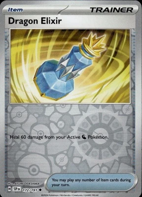 Pokemon Surging Sparks Reverse Holo 172/191 Dragon Elixir - Image 1 of 2