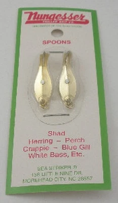 Nungesser 40G-2 Alse Löffel 1.2ml Goldfarben - Bild 1 von 2