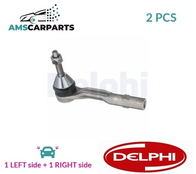 TRACK ROD END RACK END PAIR FRONT TA3383 DELPHI 2PCS NEW OE REPLACEMENT - Image 1 of 4