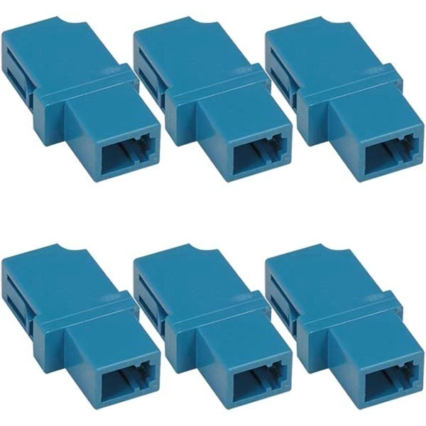6x LC to LC Connector Single Mode Fiber Optic Simplex Optical Coupling Adapter - Image 1 of 1