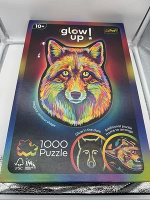 Rompecabezas de 1000 piezas Trifolio Glow Up Fox Brilla en la oscuridad Nuevo Foto 1 de 2