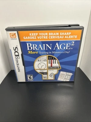 Brain Age 2 More Training in Minutes a Day Nintendo DS Complete - Image 1 of 4