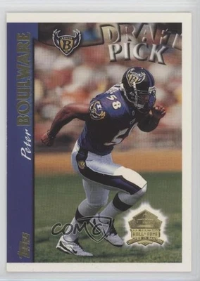 1997 Topps Draft Pick Minted in Canton Peter Boulware #405 Rookie RC - Image 1 of 2