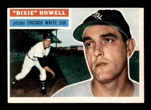 1956 Topps Dixie Howell EX Rookie Gray Back #149 Baseball Card - Picture 1 of 2