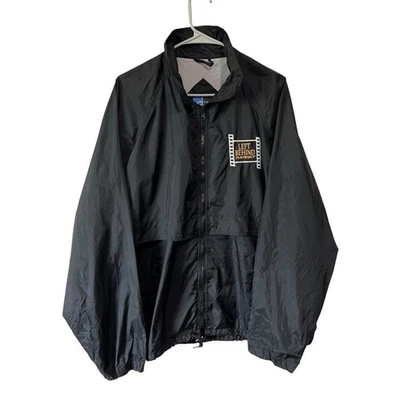 Left Behind Film Project Nylon Windbreaker Jacket Black Size L Christian - Image 1 of 4