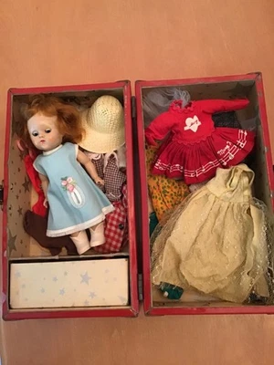 ВИНТАЖНЫЙ VOGUE красная голова имбирь прямые ноги ходунки кукла чехол одежды аксессуары - Изображение 1 из 4