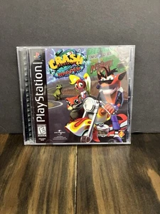 Crash Bandicoot 3 Warped (Sony PlayStation 1, 1998) PS1 Completo Etiqueta Negra CIB - Imagen 1 de 7