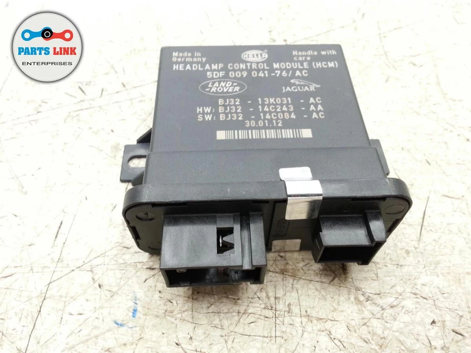 2012-2015 RANGE ROVER EVOQUE LIGHT CONTROL MODULE HEADLIGHT LAMP LEVEL LEVELING - Image 1 of 4