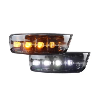 Parachoques delantero LED luz de circulación diurna luz antiniebla giratoria para Toyota 4Runner 2003-05 Foto 1 de 4