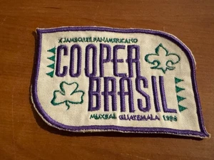 Insignia o parche contingente Jamboree Panamericano 1996, Unión de Scouts Brasileños - Imagen 1 de 1