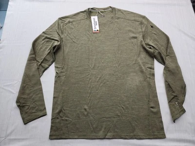 Новый Smartwool мужчин классический тепловой 100% Merino основание слой экипажа размер 2XL тонкий $110 - Изображение 1 из 4