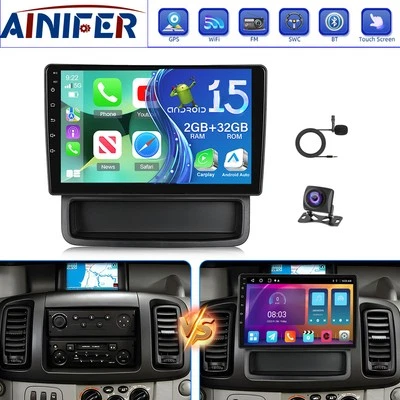 Android 15 Autoradio GPS Navi BT Für Opel Vivaro A Renault Trafic 2010-2014 - Bild 1 von 4