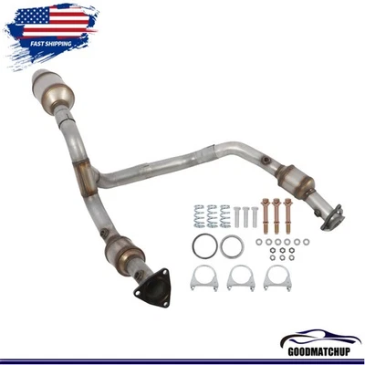 Catalytic converter For GMC Sierra 1500 Cadillac Escalade 6.2L 2014-2018 2015-20 - Image 1 of 4