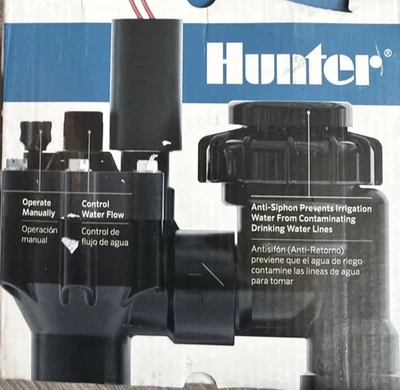 NIB Hunter PGV-ASV  3/4" Professional Grade Anti-Siphon Irrigation Control Valve - Image 1 of 2