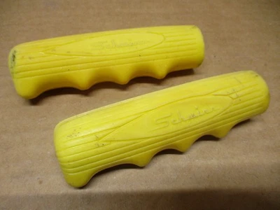 Empuñaduras vintage aprobadas por Schwinn amarillo Stingray Collegiate Cruiser Foto 1 de 4