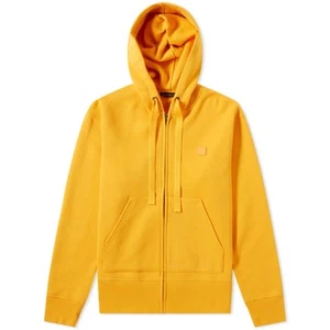 FELPA CON CAPPUCCIO ACNE STUDIOS FERRIS FACE ZIP TAGLIA XL LEGGI - Foto 1 di 10