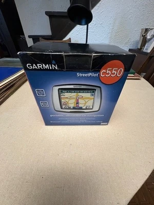 BT Garmin Street Pilot c550 Portable GPS system with all paperwork - smoke free - Image 1 of 3