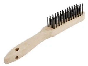 3 Drahtbürsten , Drahtbürste , Stahldrahtbürste 4 Reihig - Bild 1 von 1