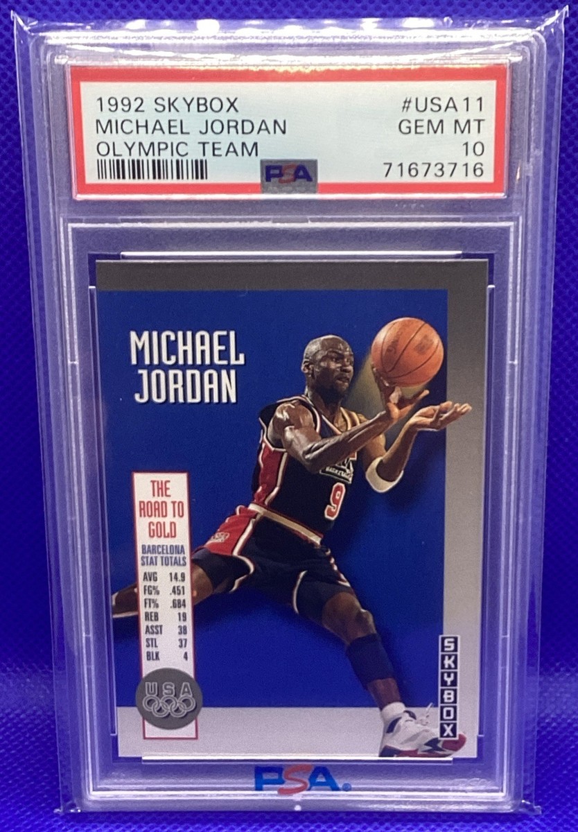 1992 SKYBOX MICHAEL JORDAN PSA8 ジョーダン 1992-93 Skybox - Michael Jordan #USA11 for sale | eBay