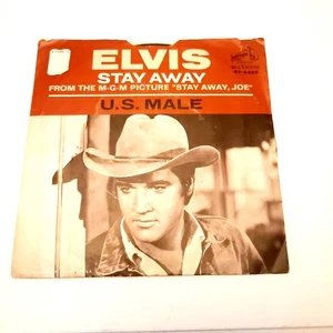 Elvis Presley, U.S. Male / Stay Away, RCA Victor 47-9465, 7" 45rpm, VG+ - Picture 1 of 13