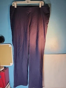 JM Collection Womens Navy Blue Dress Trousers Business Casual Pants Size PXL - Picture 1 of 5