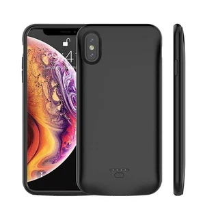 External Battery Case Charger Case for Phone 6/7/8/Xs/Xr/Xs Max/11/12 (Black) - Picture 1 of 8
