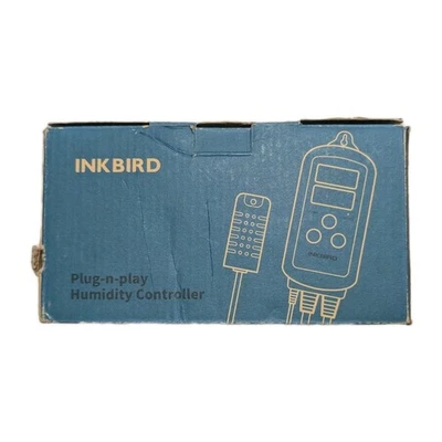 Inkbird IHC200 Plug-n-Play Digital Humidity Controller Dual Outlet Open Box - Image 1 of 4