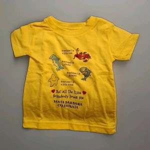 Rabbit Skins 12 Month Old Yellow Graphic Tee - Picture 1 of 6