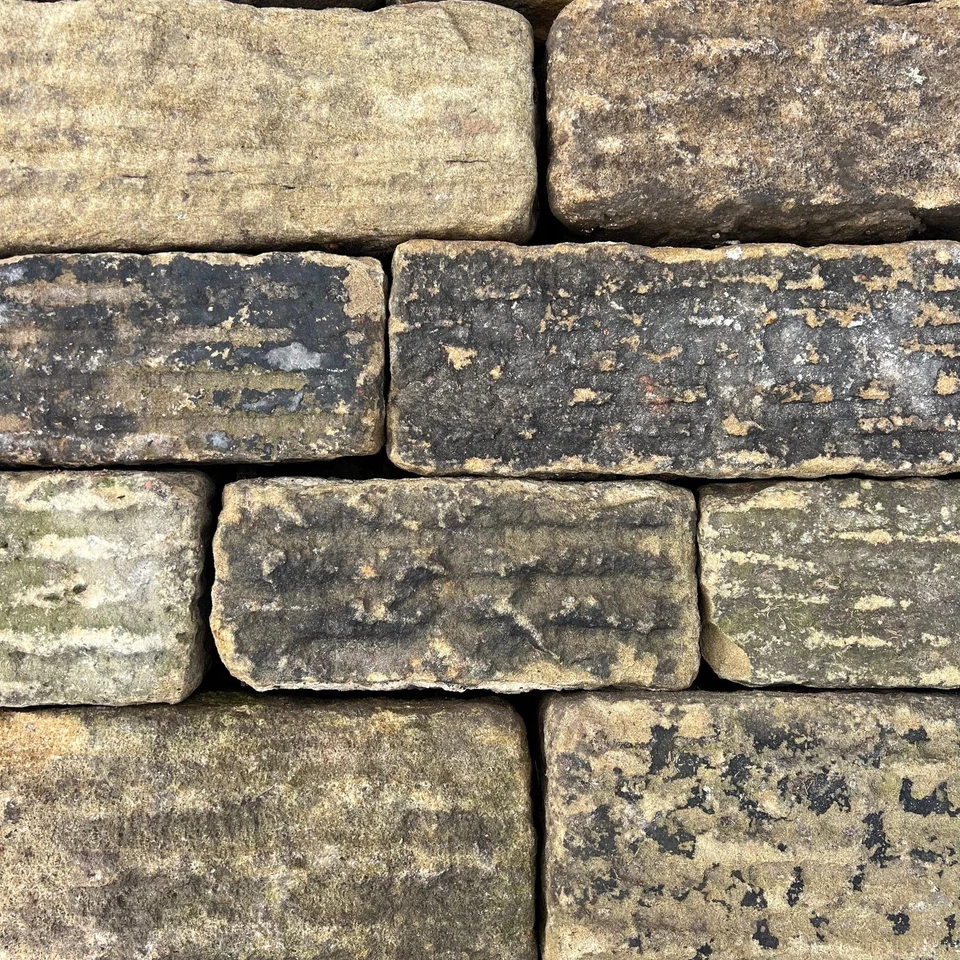 Reclaimed Parallel Punch Building Stone - Dressed & Backed Off - Image 1 of 4