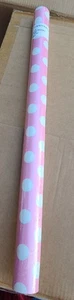 Innisbrook Wrapping Paper- "Baby Dots" REVERSIBLE 24"x18" New and Sealed - Picture 1 of 6