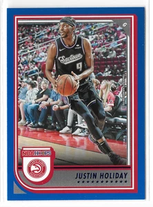 2022-23 Hoops Blue #161 Justin Holiday Sacramento Kings Washington - Picture 1 of 2