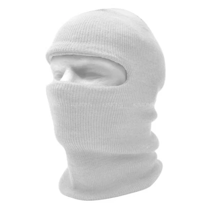 Máscara facial completa de esqui de 1 furo boné de inverno capuz balaclava gorro máscara tática chapéu - Imagem 1 de 4