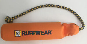 Lunker Floating Throw Toy — Ruffwear Orange Dog Toy New Without Tags