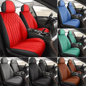 Car Seat Cover Universal Front Rear Split Bench Cover 5D Coverage Seat Protector - Foto 1 di 36