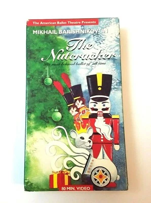 Vintage VHS Tape 1993 The Nutcracker Ballet Barishnikov Metacom Foto 1 de 4
