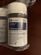New listing
Curity Plain Packing Tape 1/4 Inch x 15 Feet Set Of 3 Sealed New For Wound Care