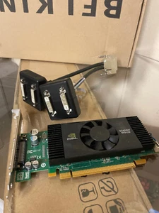 Dell Optiplex Tower 3020 7020 9020 NVIDIA Quadro Quad 4 Monitor DVI Video Card - Picture 1 of 3