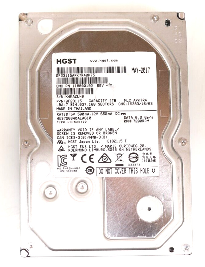HGST 4TB Computer Internal Hard Disk Drives for sale | eBay HGST 4TB Computer Internal Hard Disk Drives for sale | eBay