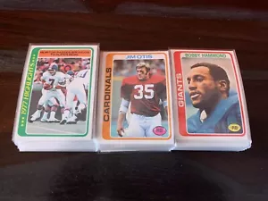 1978 TOPPS FOOTBALL #1 thru #528 - PICK ANY - UPDATED 07/11/24 - Picture 1 of 166