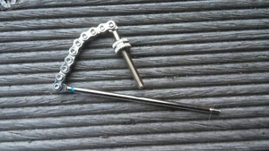 Sturmey Archer 5 Gang, Nabenschaltung, Zugkettchen,Schaltkettchen, blau