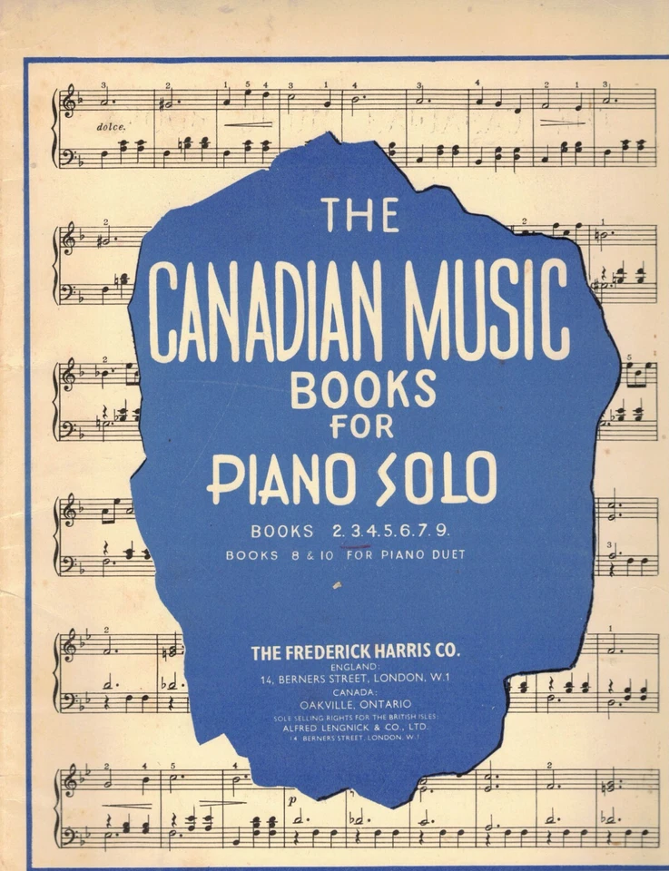 The Canadian Music Books For Piano Book 3 Piano Sheet Music - Image 1 of 3