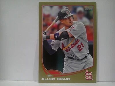 2013 Topps Gold /2013 Allen Craig #321 - Image 1 of 2